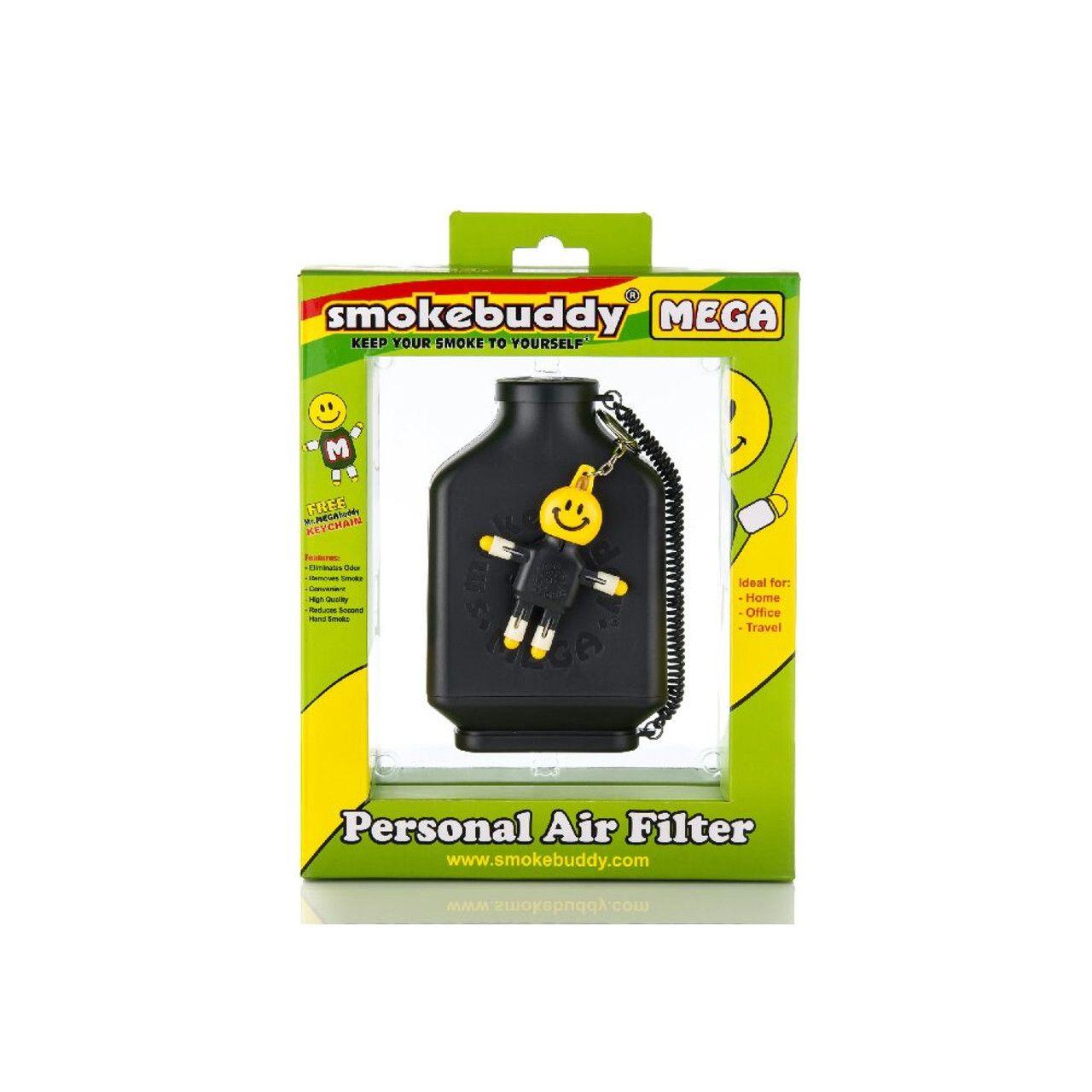 Smokebuddy (Air Filter) Mega Personal Air Filter Black