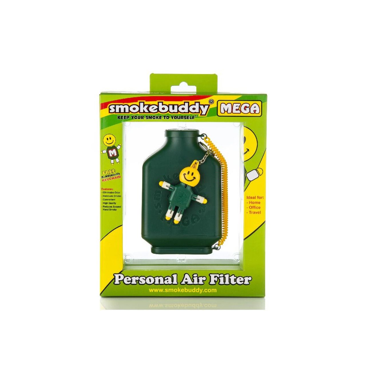 Smokebuddy (Air Filter) Mega Personal Air Filter Green