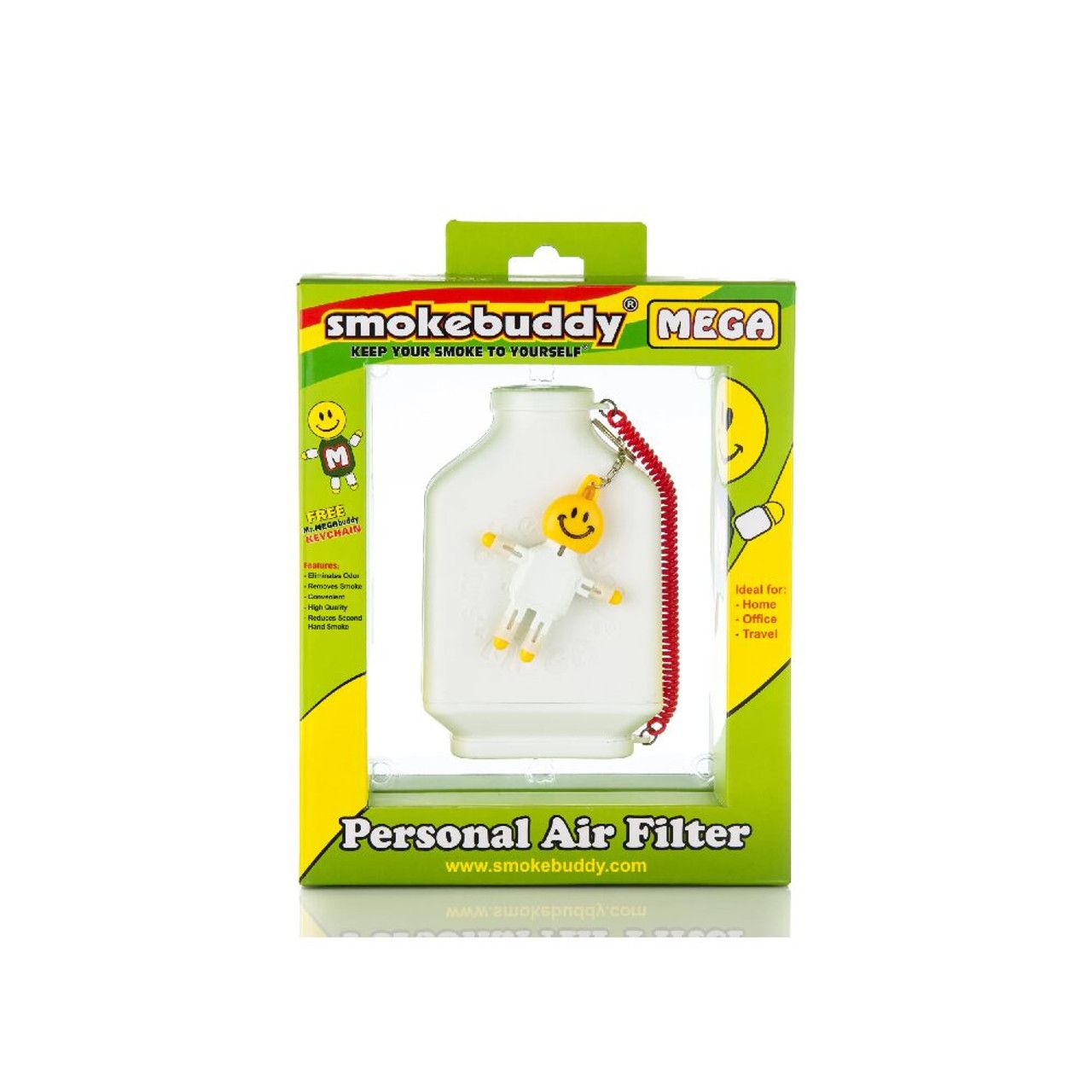 Smokebuddy (Air Filter) Mega Personal Air Filter White