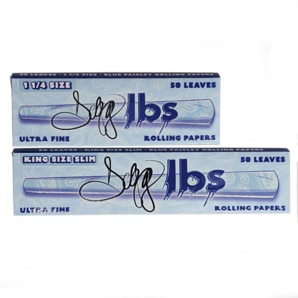 Dogg Lbs (Wraps) Rolling Papers 1 1/4" packaging