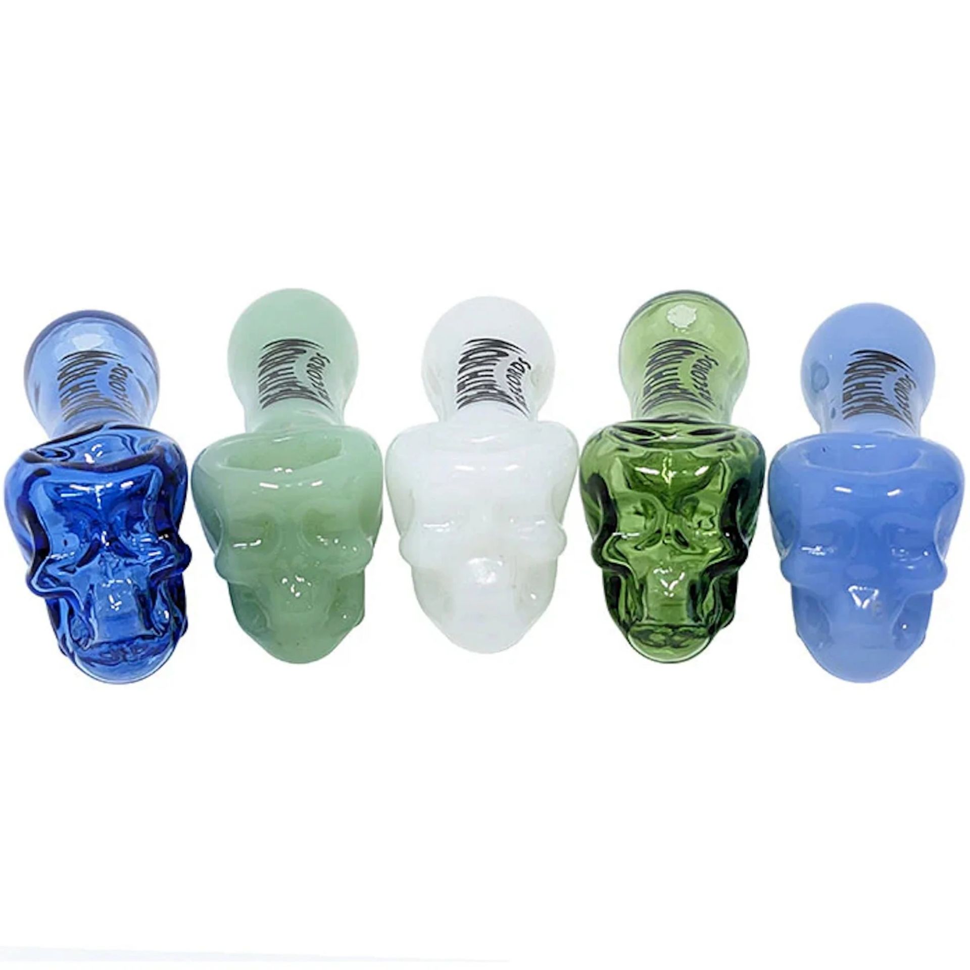 Death Row Records (Hand Pipe) 4" Color Skull Group Photo