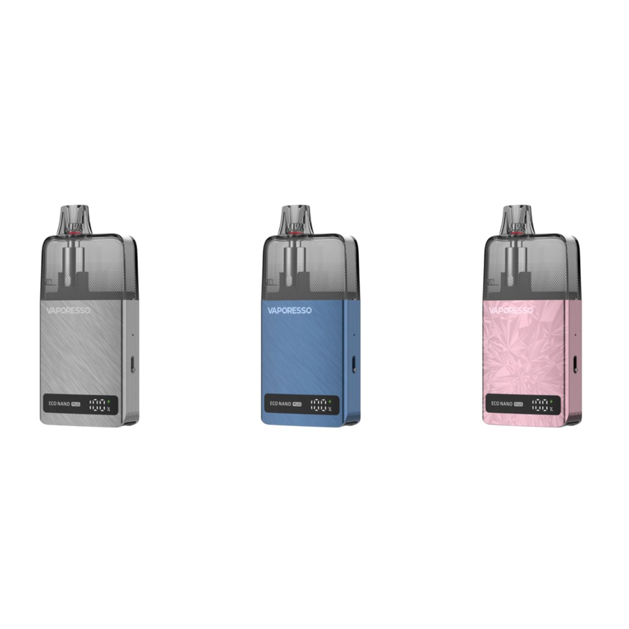 Vaporesso Eco Nano Plus Pod Kit Group Photo