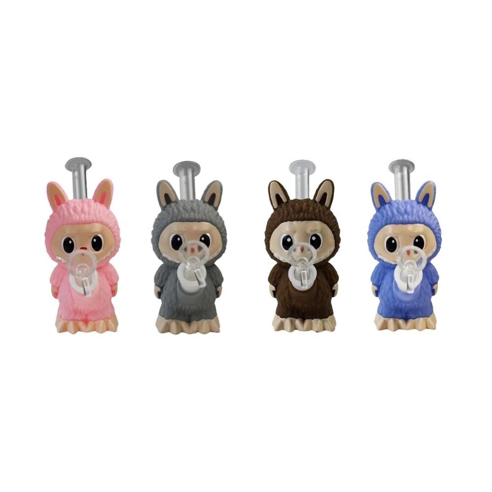 Non branded (Water Pipe) H543 6.1″ Small Size Bunny group photo