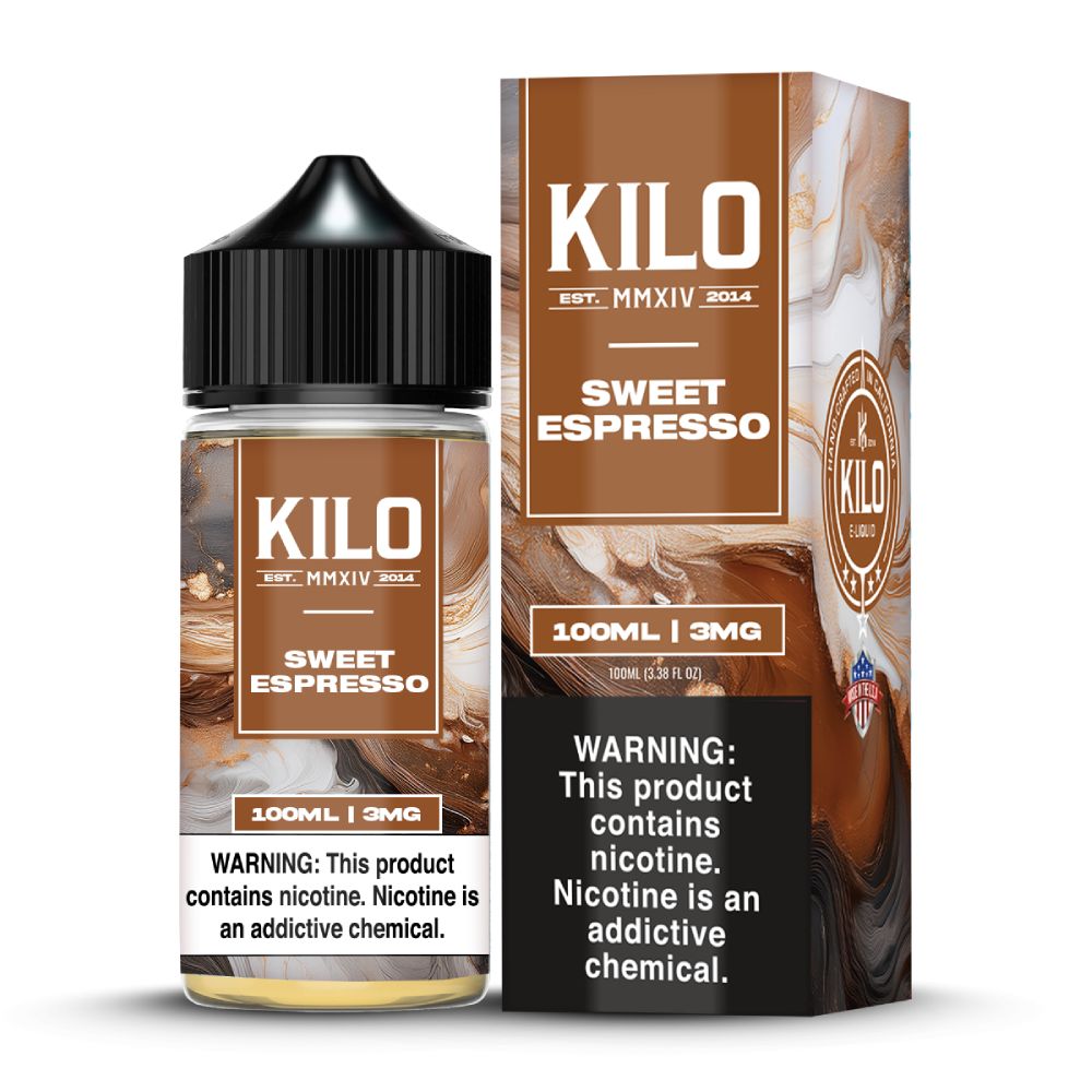 KILO - Sweet Espresso - 100mL with packaging