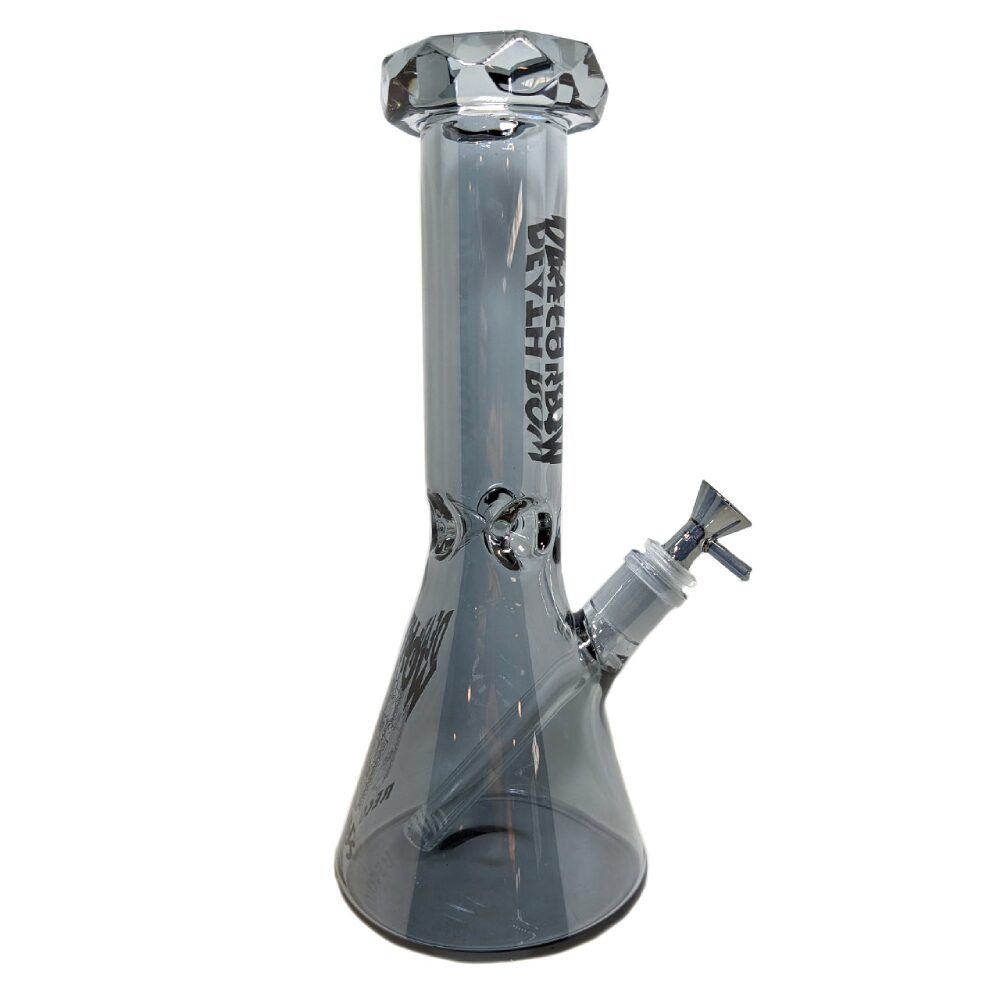 Death Row Records (Water Pipe) 12" Electro Plated Beaker with 14mm Bowl Smoke
