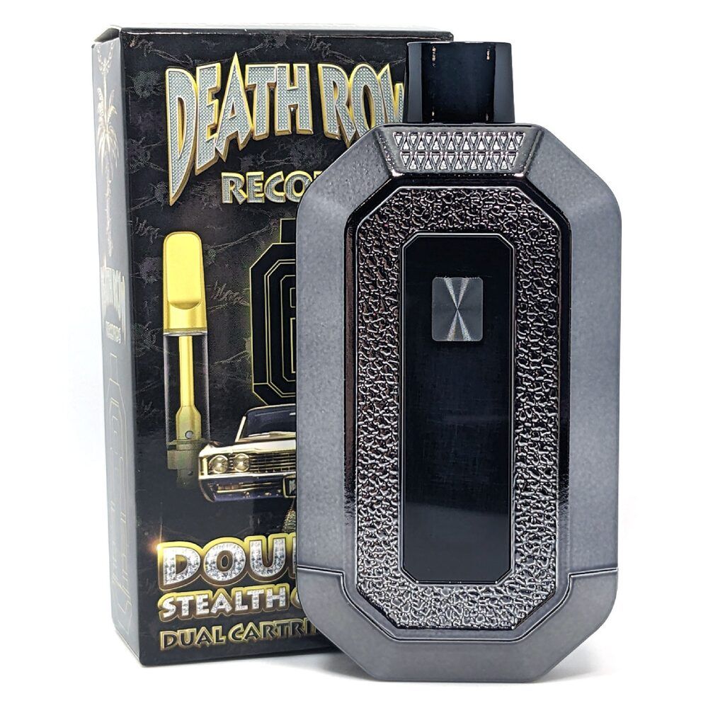 Death Row Records (510BATT) Double C Dual Carto Battery Black with packaging