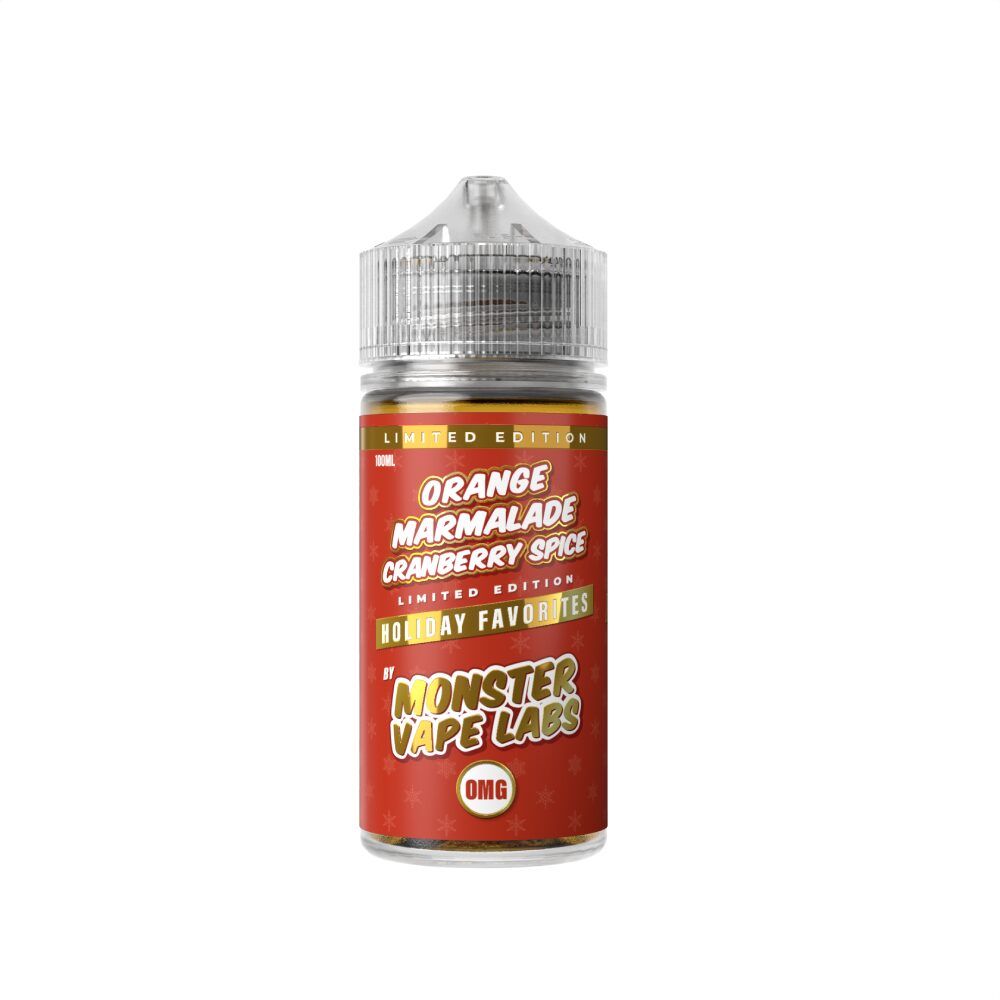 Jam Monster Holiday - Orange Marmalade Cranberry Spice - 100mL 0mg bottle