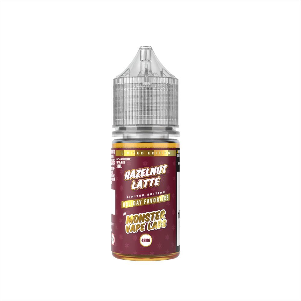 Jam Monster Holiday - Hazelnut Latte - 30mL Salts 48mg bottle