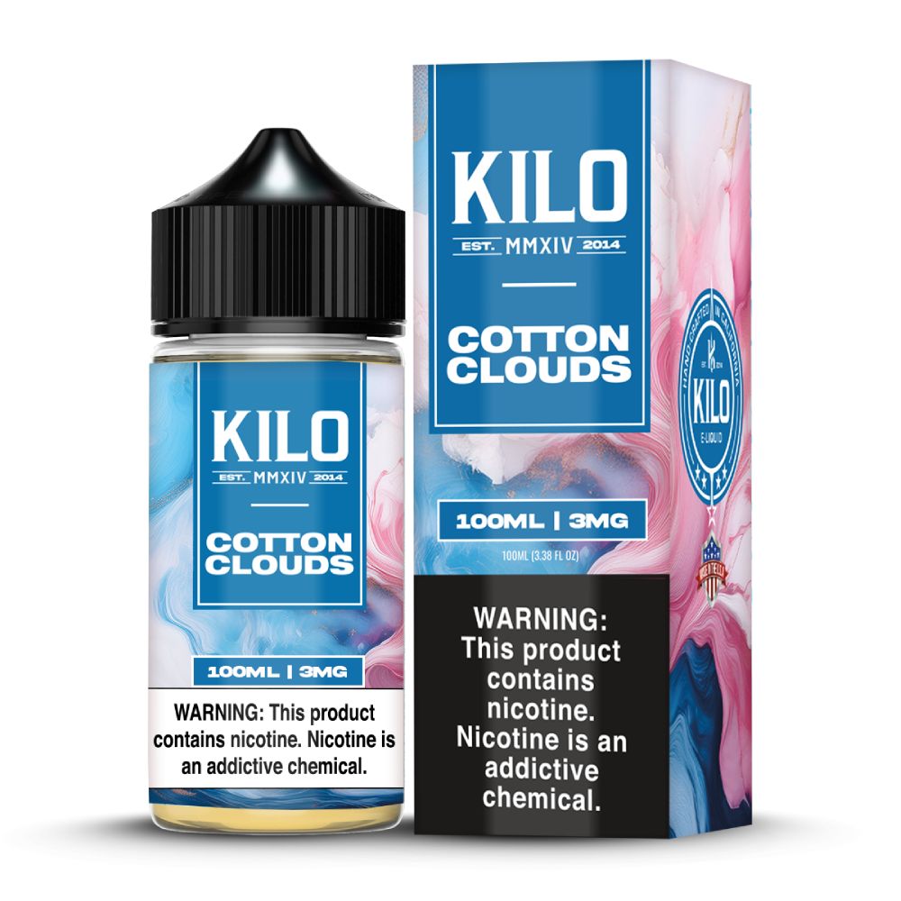 KILO - Cotton Clouds - 100mL with packaging