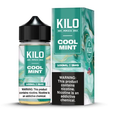 KILO - Cool Mint - 100mL with packaging