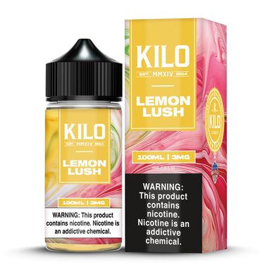 KILO - Lemon Lush - 100mL with packaging