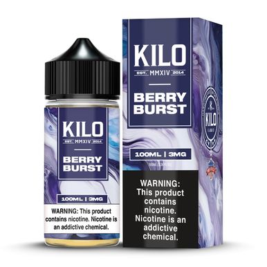 KILO - Berry Burst - 100mL with packaging