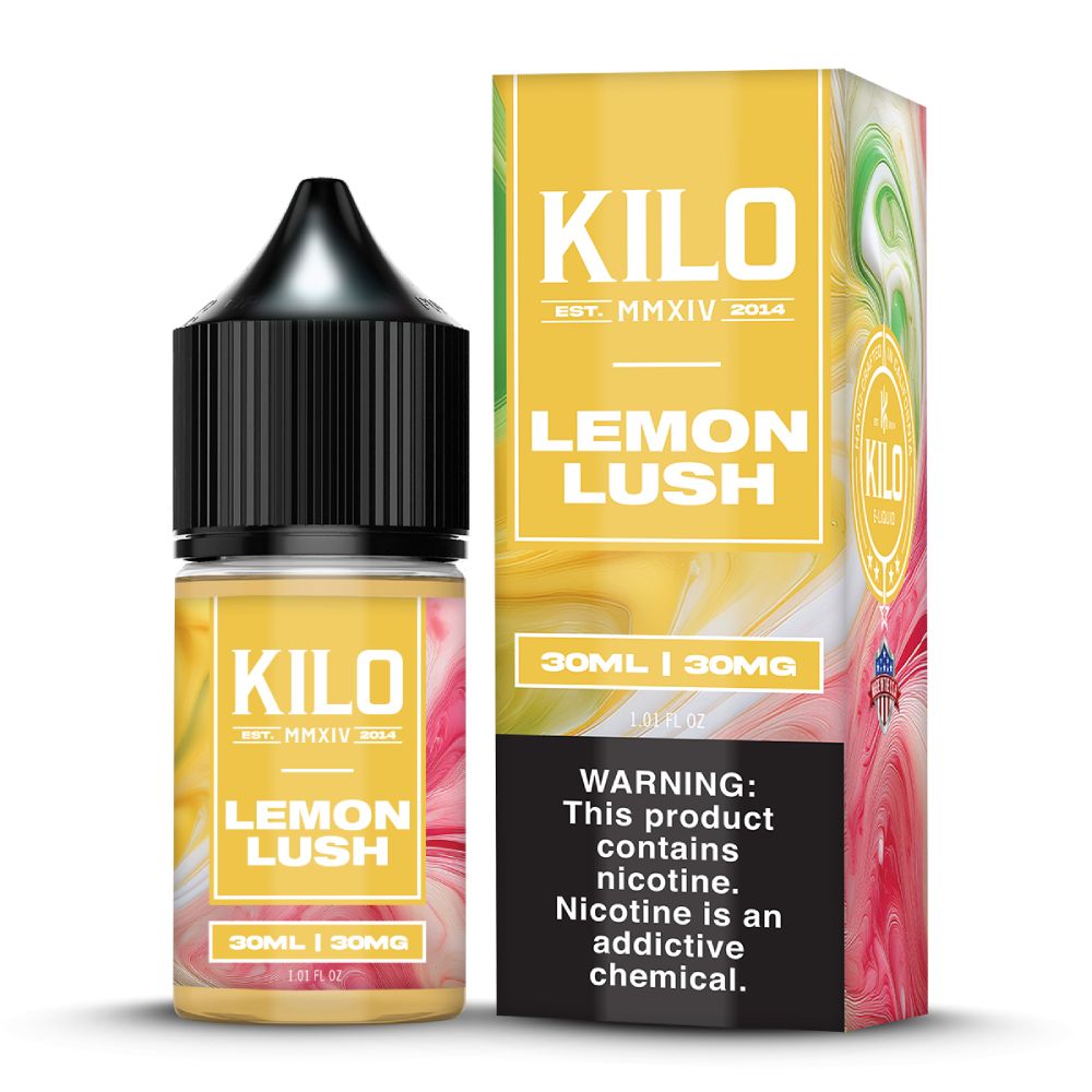 KILO - Lemon Lush - 30mL Salts with packaging