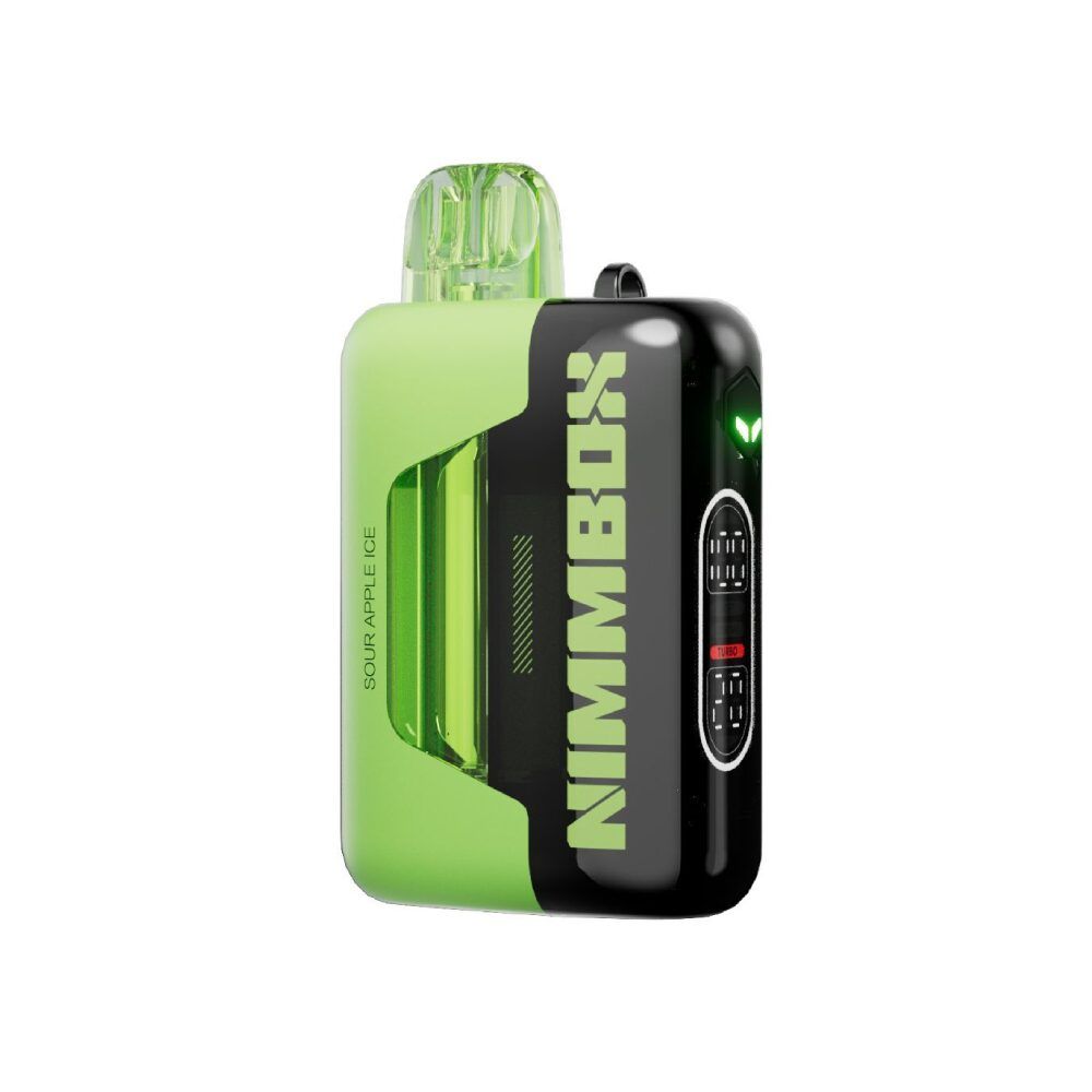 NimmBox Flux 40K Disposable sour apple ice