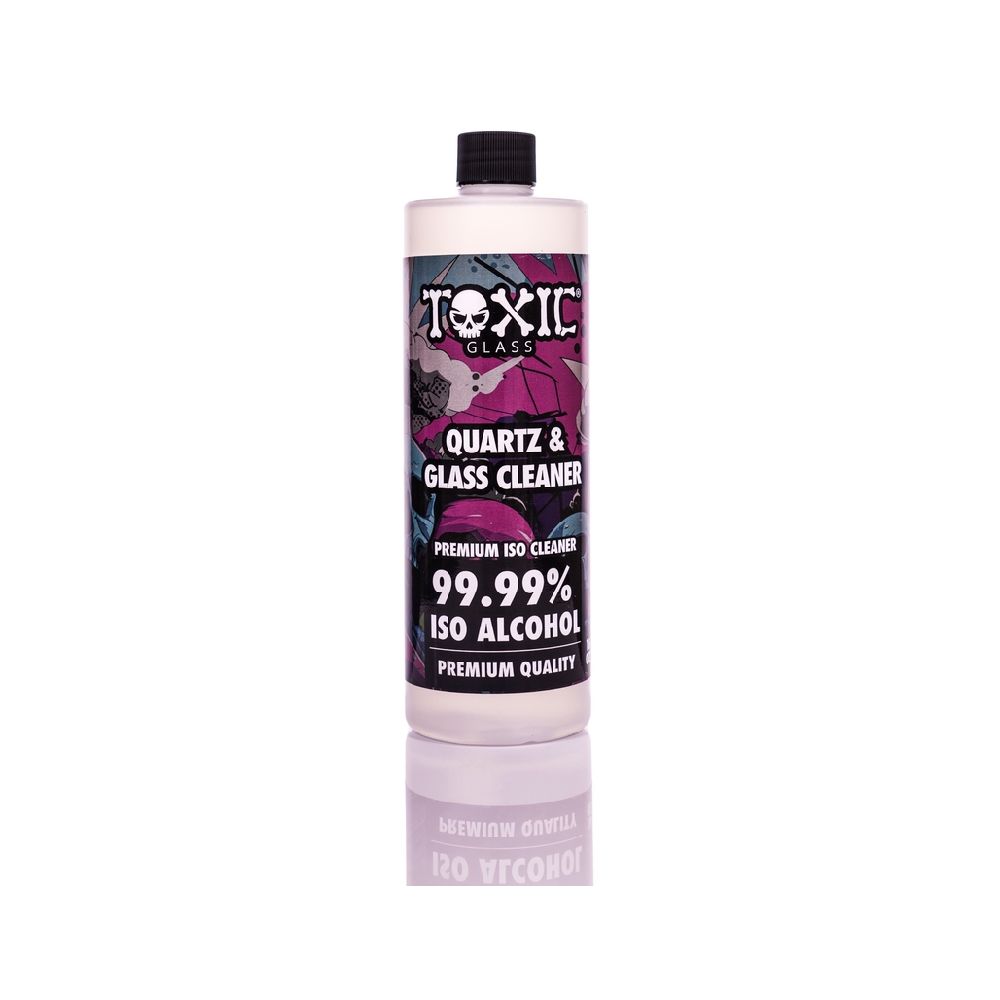 Toxic Glass (Accessories) Toxic 99.99% ISO Alcohol Quartz & Glass Cleaner 16oz