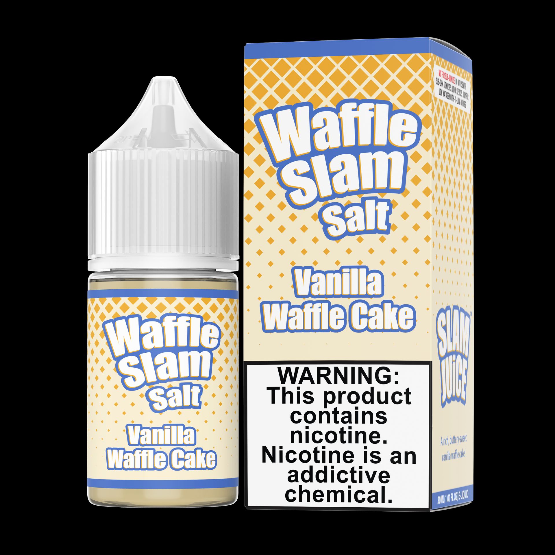 Slam Juice - Waffle Slam Salts 30mL with packaging