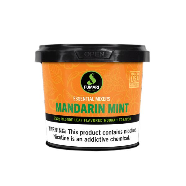 Fumari Signature Blend Hookah Tobacco – 250g Jar citrus mint