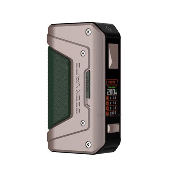 Geekvape L200 Aegis Legend 2 Mod gold and green