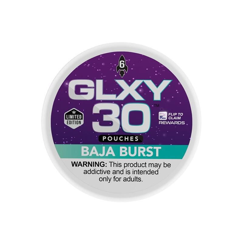 GLXY Nicotine Pouches (30ct can) - Baja Burst