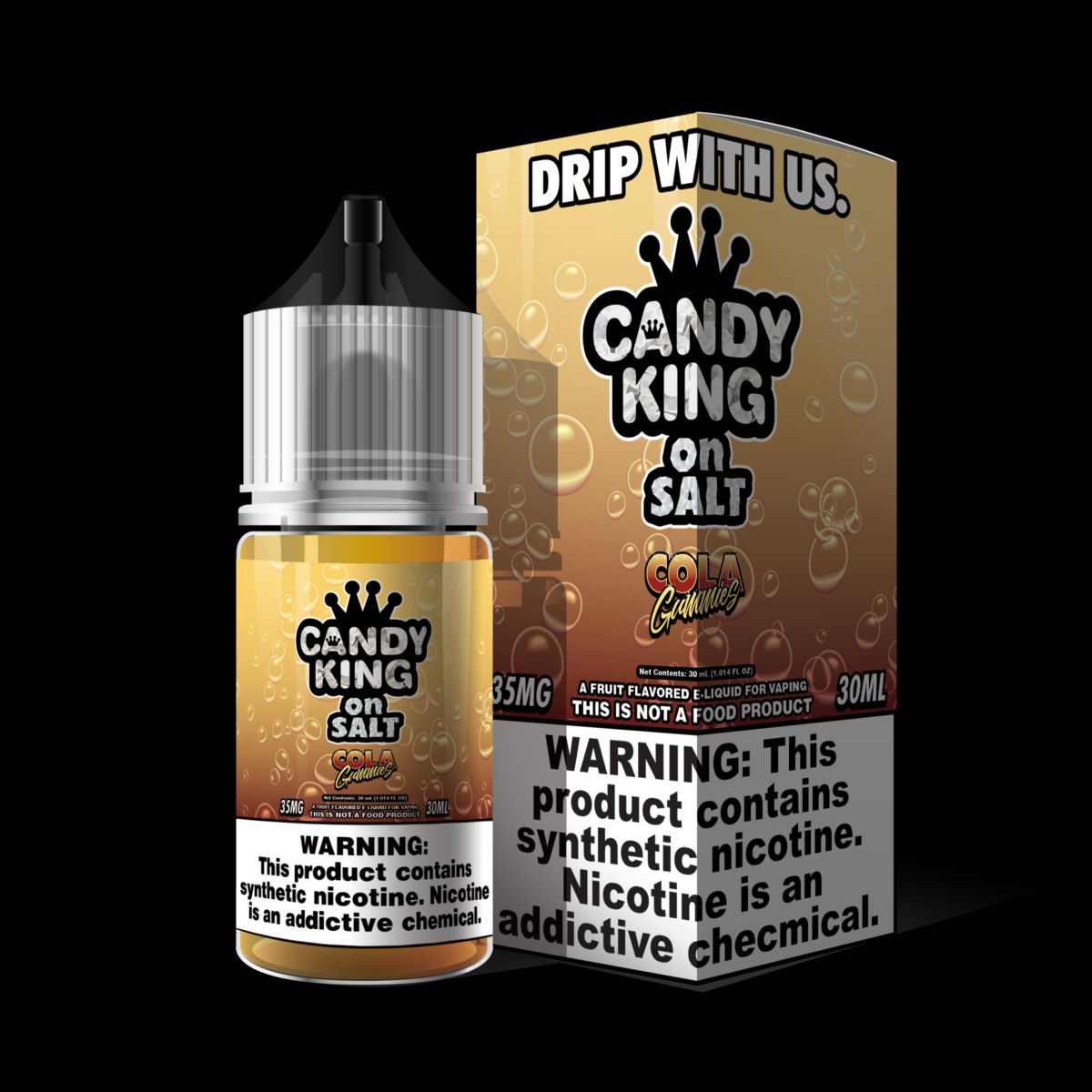 Cola Gummies by Candy King on Salt Series 30mL with Packaging