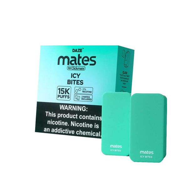 7Daze Clickmate Pre-Filled Pod 20mg icy bites with packaging