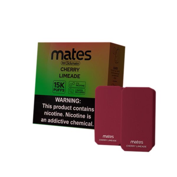 7Daze Clickmate Pre-Filled Pod 20mg cherry limeade with packaging