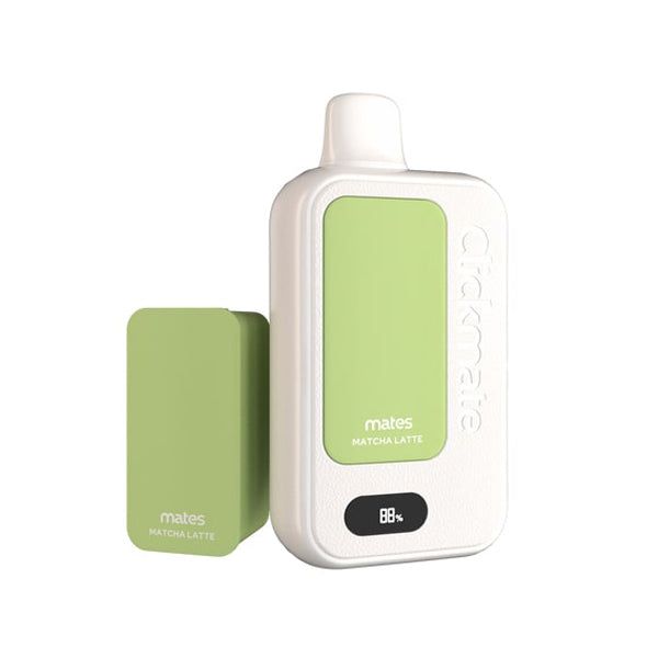 7Daze Clickmate Disposable Starter Kit 15000 Puffs 18mL 50mg matcha latte