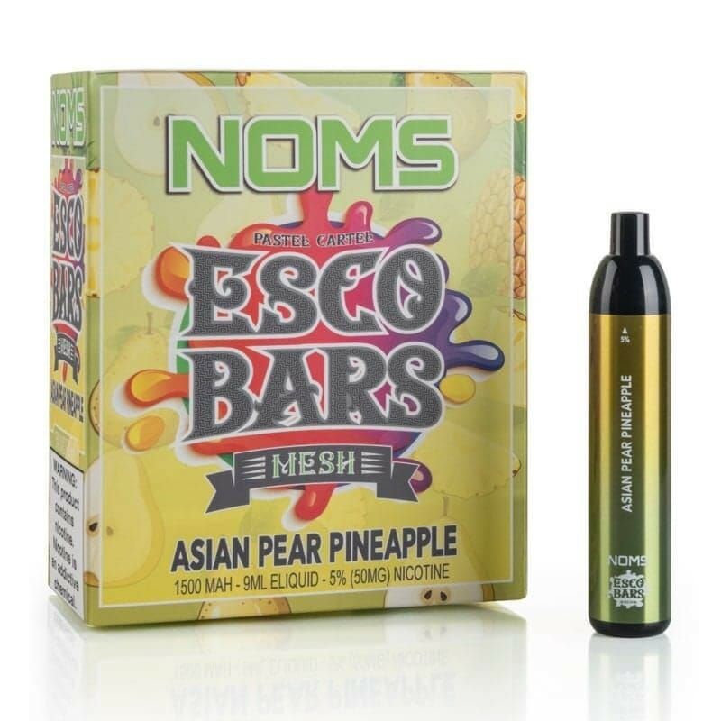 Noms – Esco Bars Mesh Disposable | 4000 Puffs | 9mL Asian Pear Pineapple with Packaging