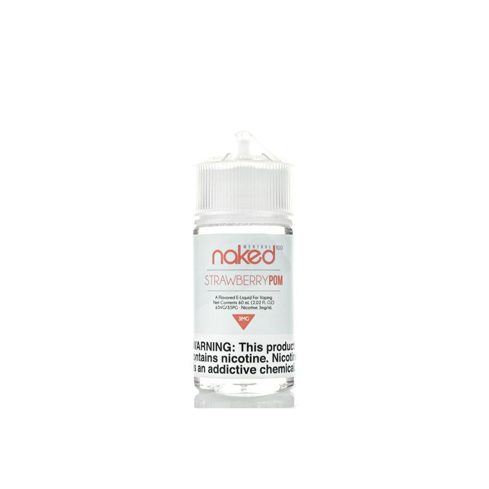 Strawberry Pom (Brain Freeze) by Naked 100 Series 60mL PMTA Submitted Bottle