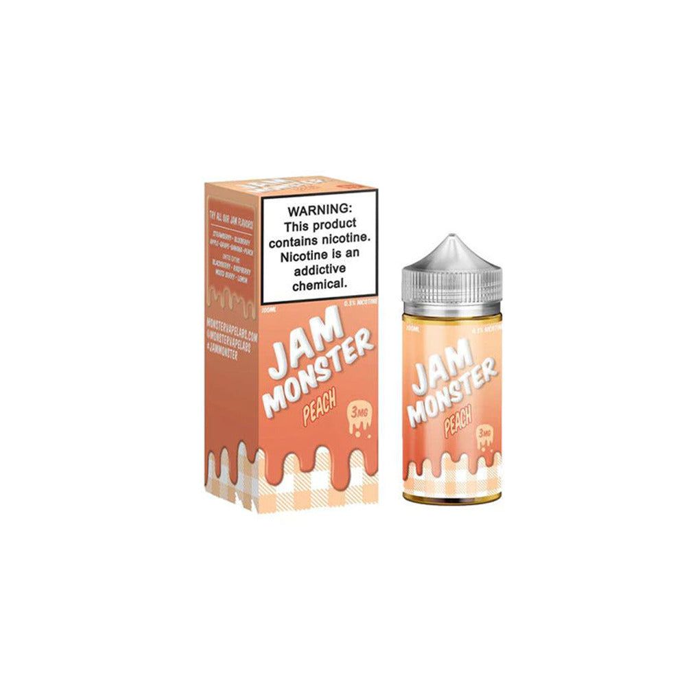 Peach by Jam Monster 100mL with Packaging