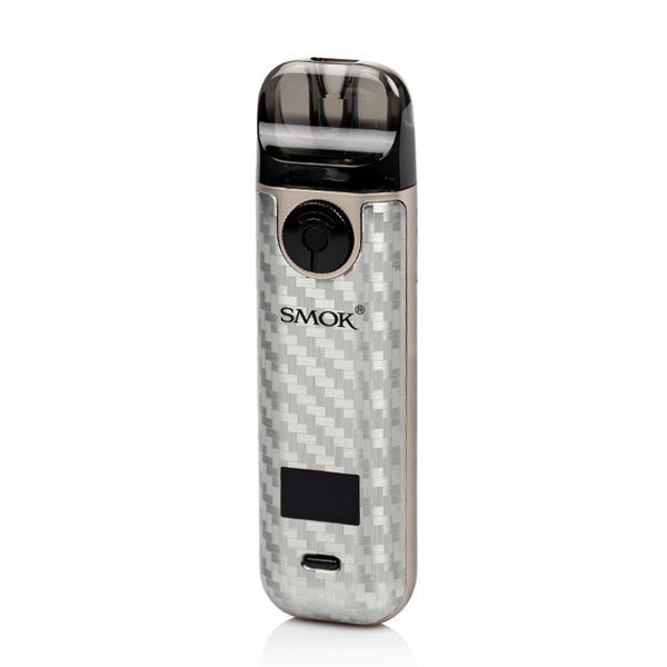 SMOK Novo 4 Kit | 25w Silver Carbon Fiber