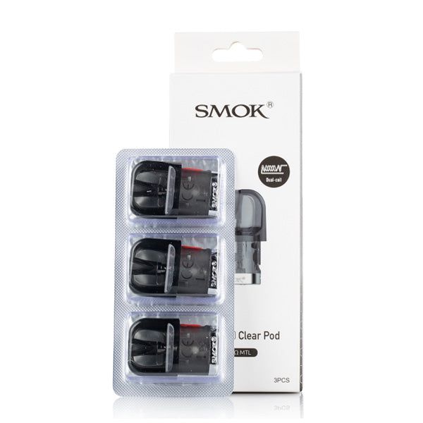 SMOK Novo 2 Replacement Pod Cartridge (Pack of 3) with packaging