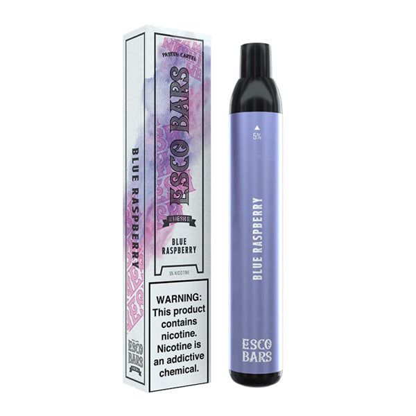 Esco Bars Mesh Disposable | 2500 Puffs | 6mL Blue Raspberry with Packaging