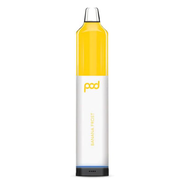 Pod Mesh 5500 Disposable | 5500 Puffs | 12mL Banana Frost