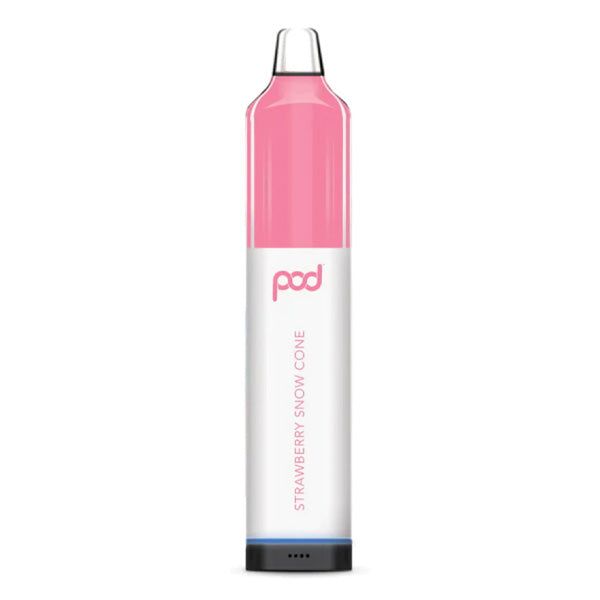 Pod Mesh 5500 Disposable | 5500 Puffs | 12mL Strawberry Snow Cone