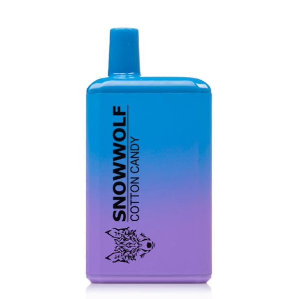 SnowWolf Max 6000 | 6000 Puffs | 15mL Cotton Candy