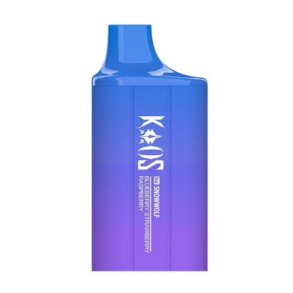 Snowwolf Kaos Disposable | 6000 Puffs | 15mL Blueberry Strawberry Raspberry