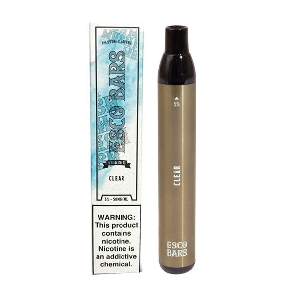Esco Bars Mesh Disposable | 2500 Puffs | 6mL Clear with Packaging