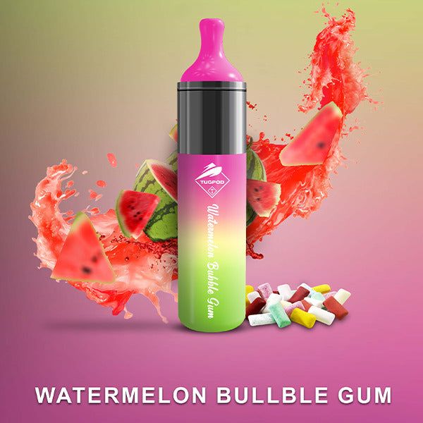 Tugpod EVO Disposable 4500 Puffs 10mL Watermelon Bubble Gum