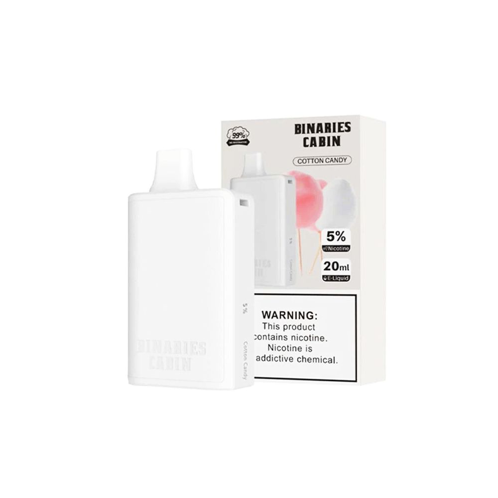 HorizonTech – Binaries Cabin Disposable | 10,000 puffs | 20mL Cotton Candy with Packaging