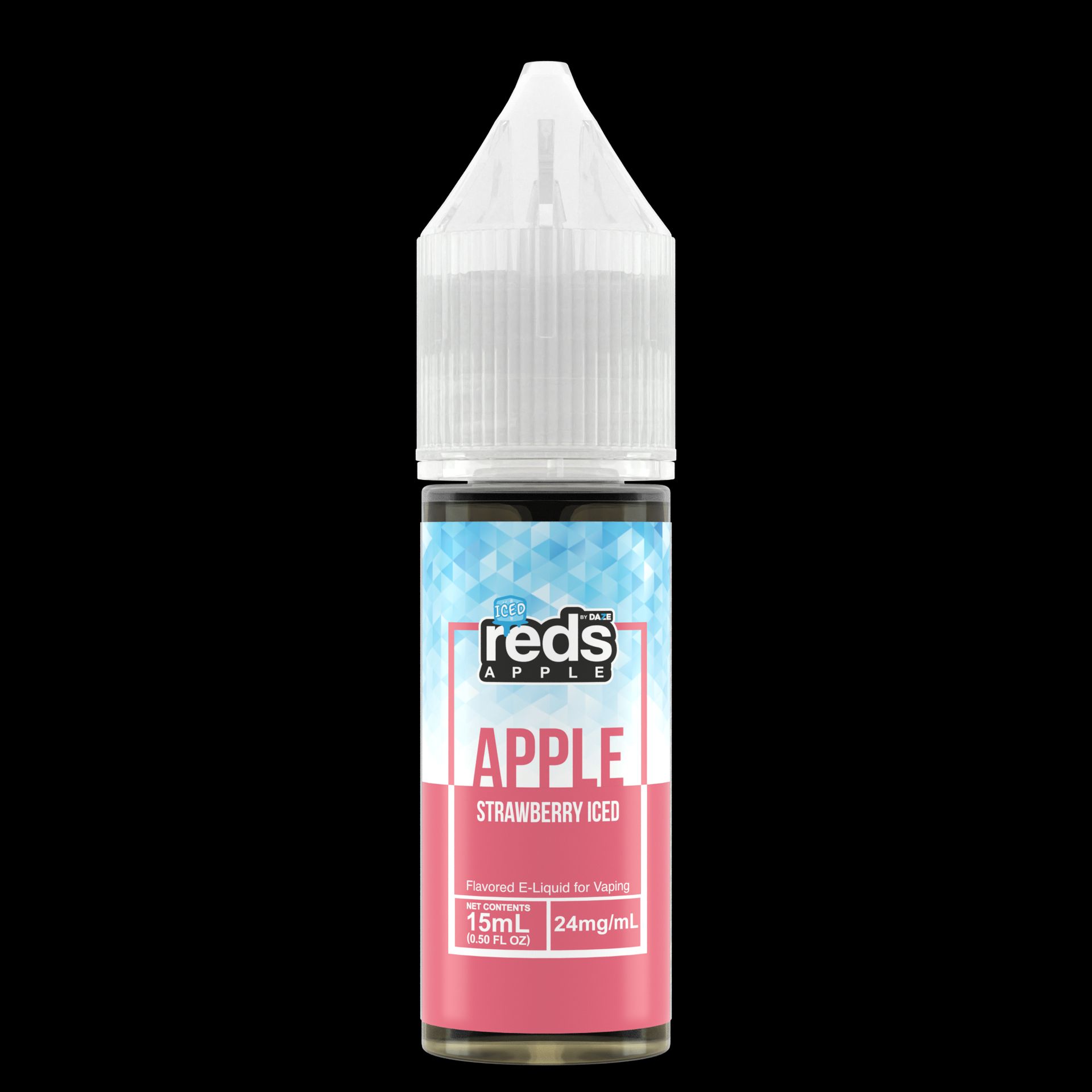 7Daze Reds Salt Series E-Liquid 15mL (Salt Nic) Strawberry Iced