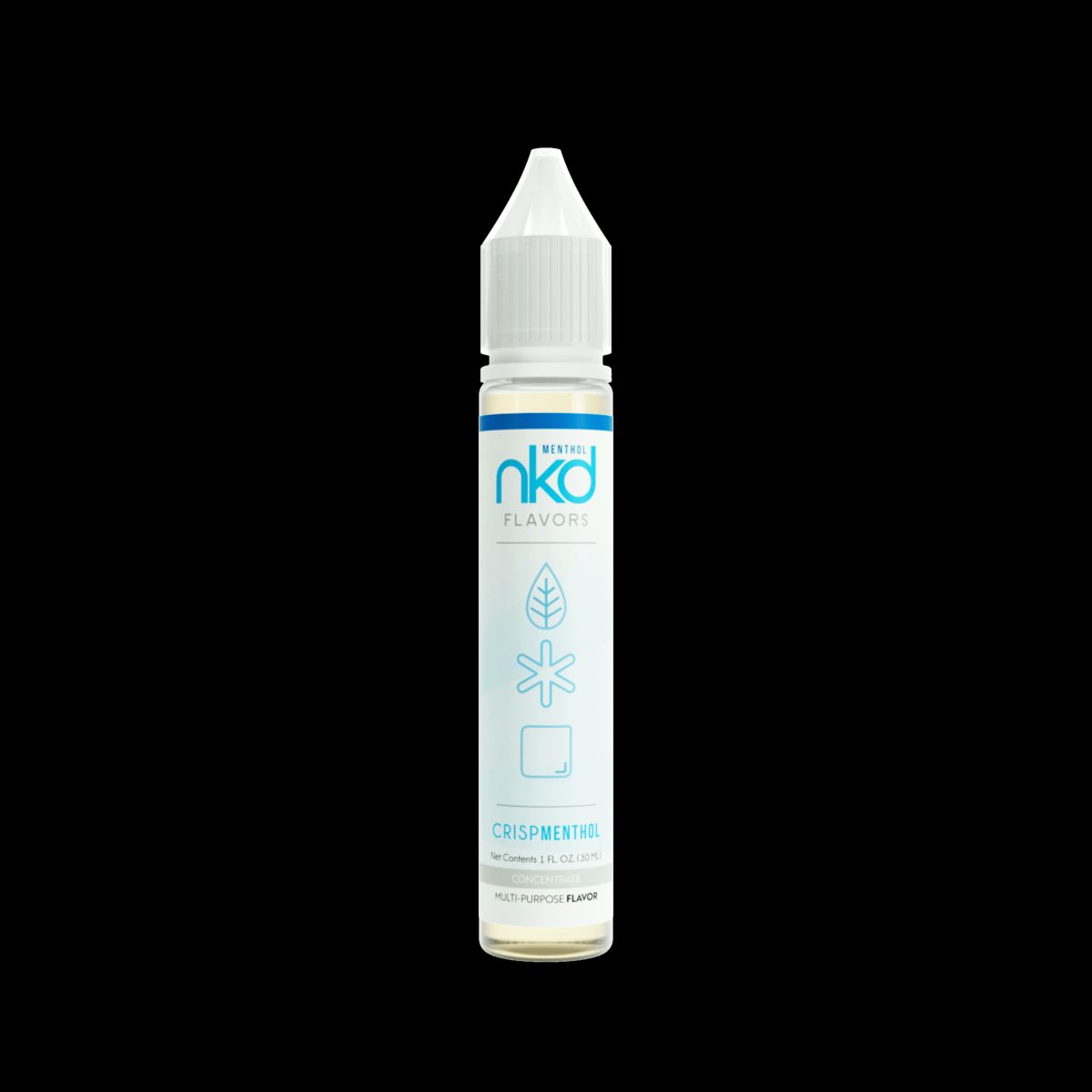 NKD Flavor Concentrate 30mL Bottle Crisp Menthol