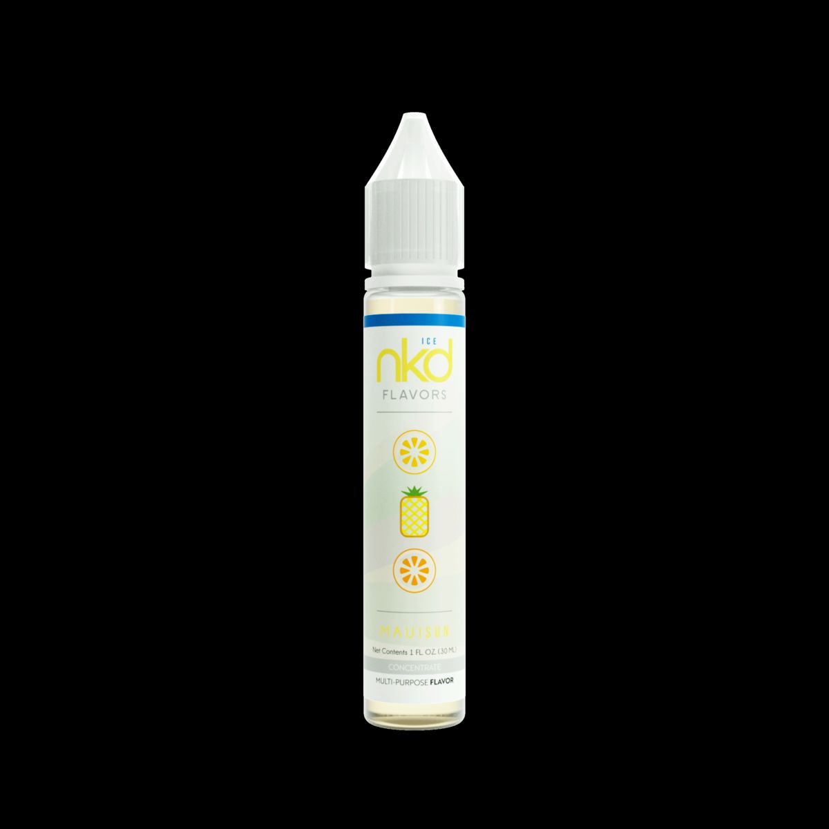 NKD Flavor Concentrate 30mL Bottle Maui Sun Ice