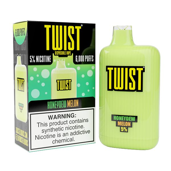 Twist Disposable 6000 | 15mL | 50mg Honeydew Melon