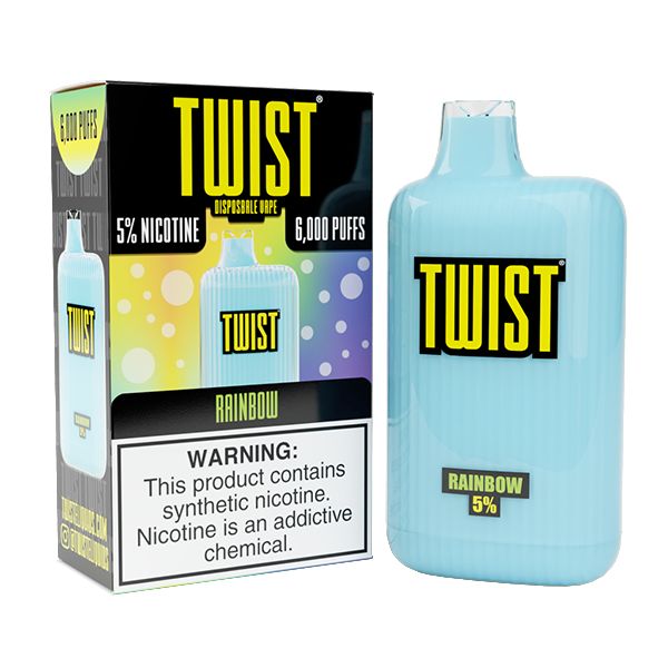 Twist Disposable 6000 | 15mL | 50mg Rainbow