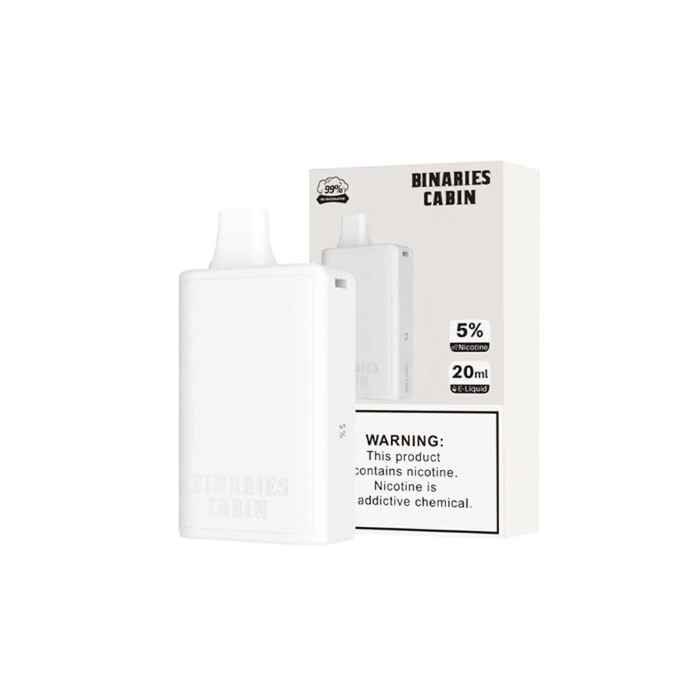 HorizonTech – Binaries Cabin Disposable | 10,000 puffs | 20mL Clear with Packaging