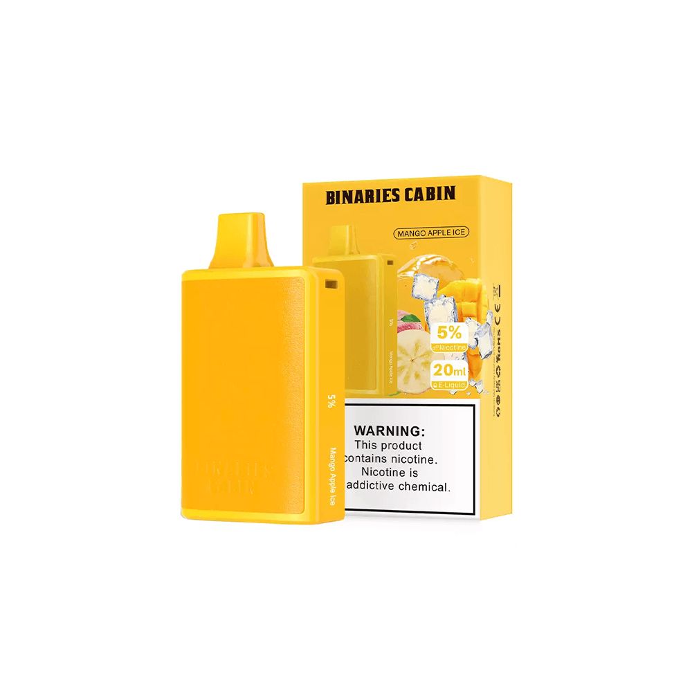 HorizonTech – Binaries Cabin Disposable | 10,000 puffs | 20mL Mango Apple Ice with Packaging
