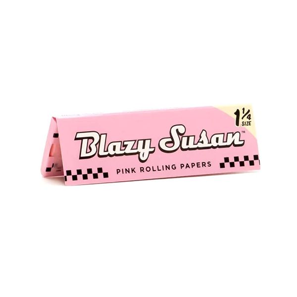 Blazy Susan 1 1/4 Rolling Papers (50ct) Pink