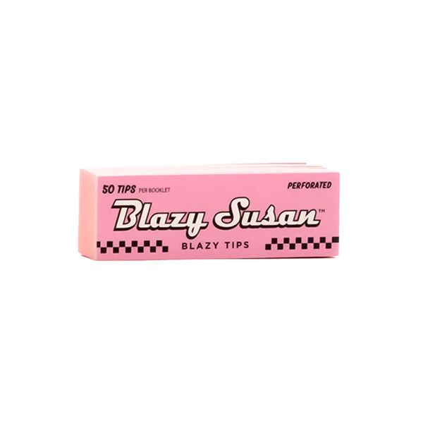 Blazy Susan Blazy Tips Filter Tips (50ct/25pk) Pink