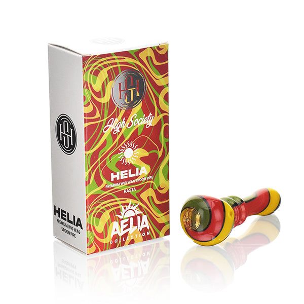 High Society - Helia Premium Wig Wag Spoon Rasta with Box